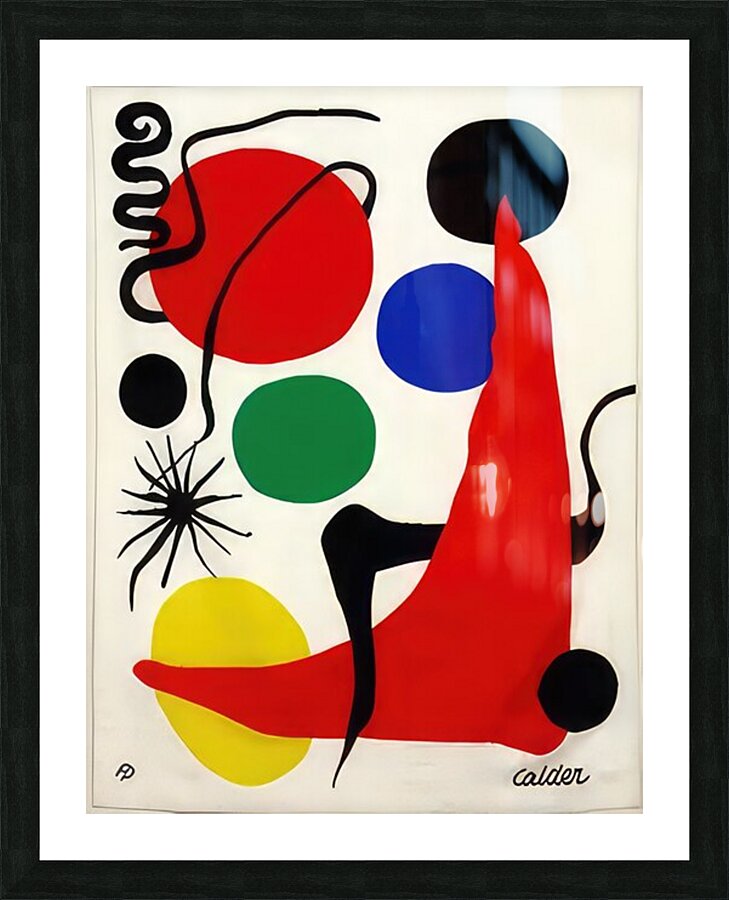 Alexander Calder 23 Picture Frame print