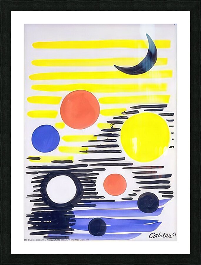 Alexander Calder 27 Picture Frame print