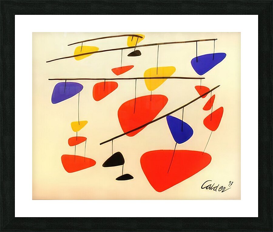 Alexander Calder 39 Picture Frame print