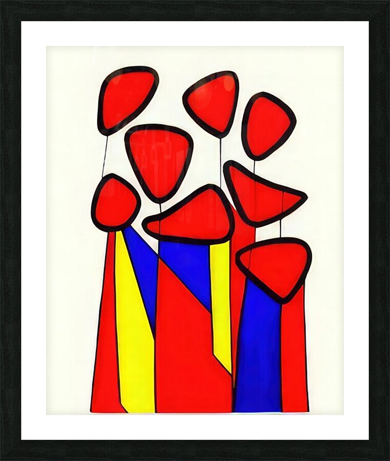 Alexander Calder 43 Picture Frame print