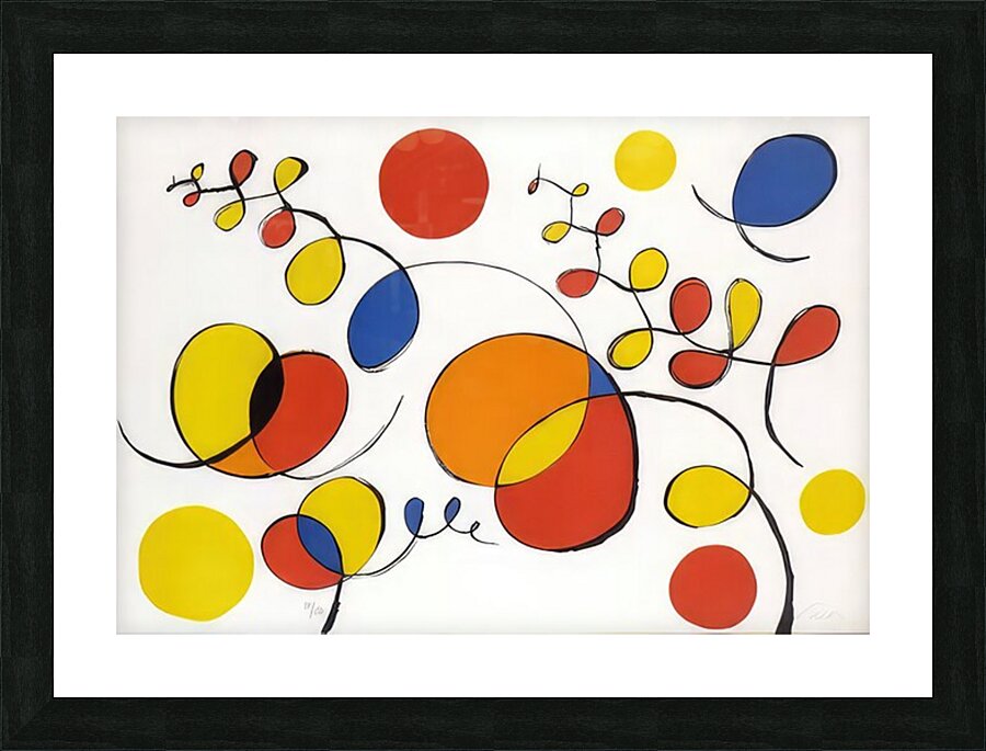 Alexander Calder 46 Picture Frame print