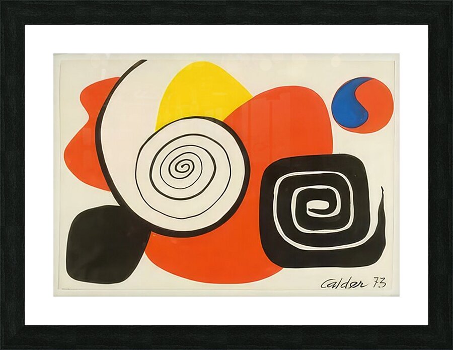 Alexander Calder 47 Picture Frame print