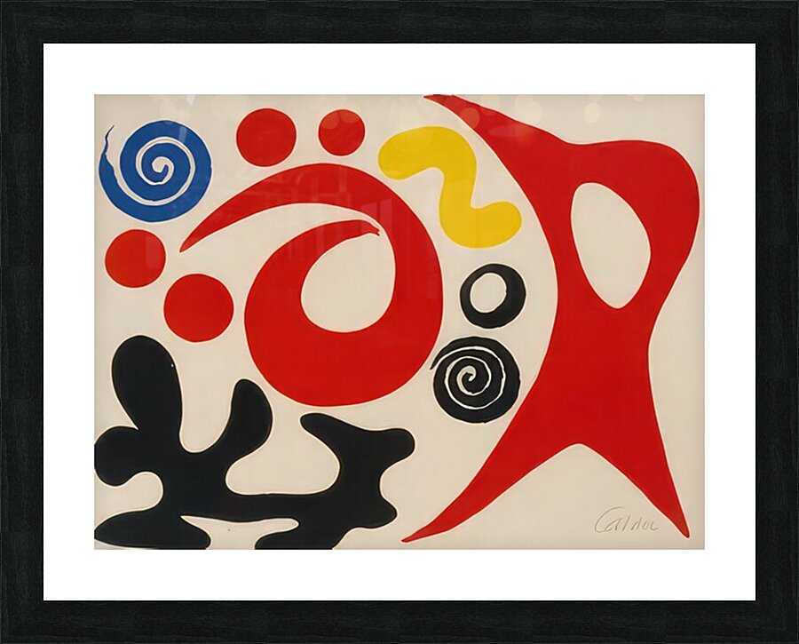 Alexander Calder 51 Picture Frame print