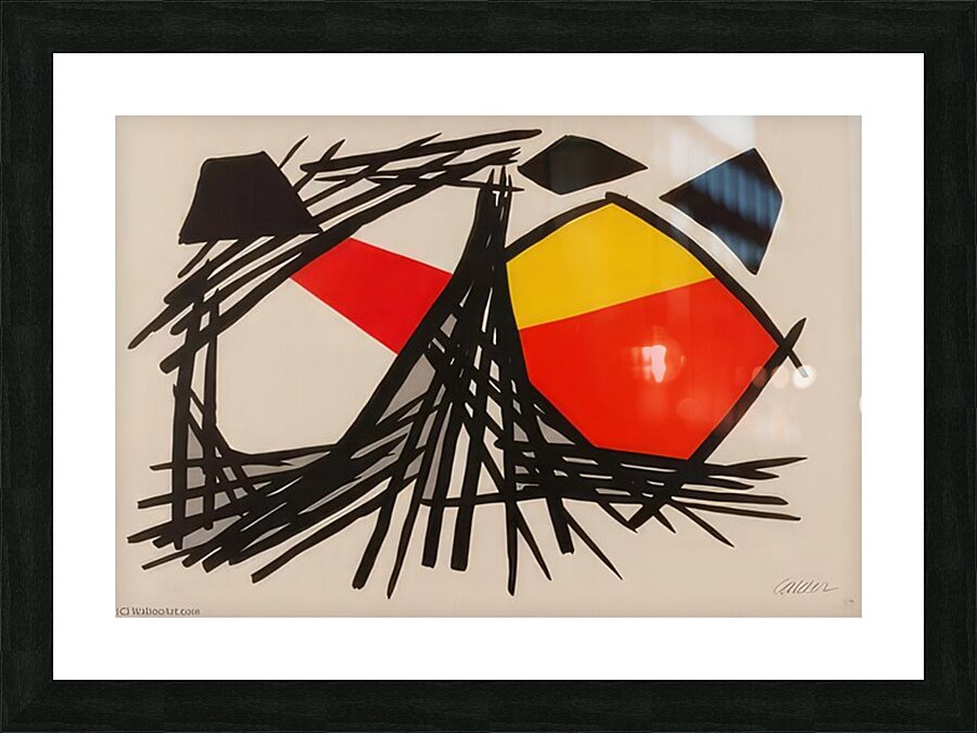 Alexander Calder 52 Picture Frame print