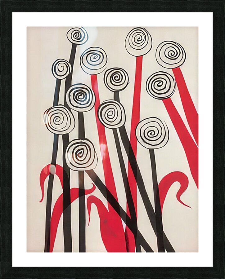 Alexander Calder 54 Impression et Cadre photo