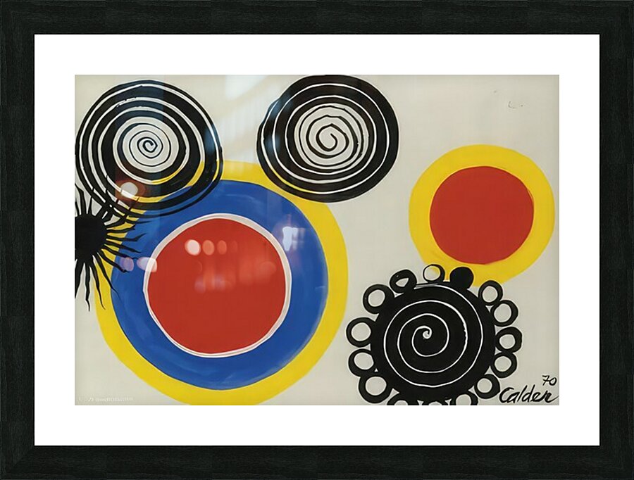 Alexander Calder 56 Picture Frame print