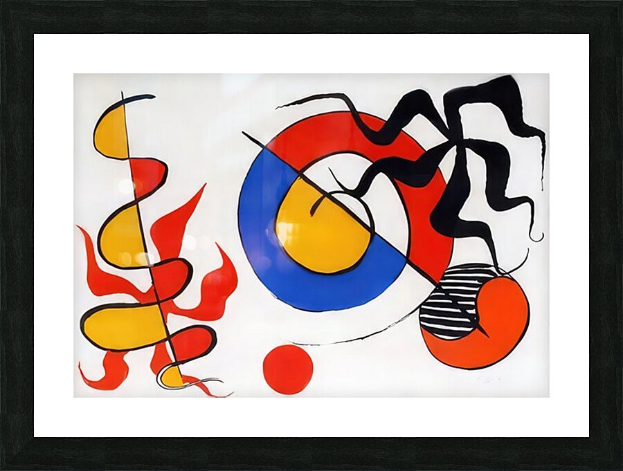 Alexander Calder 57 Picture Frame print