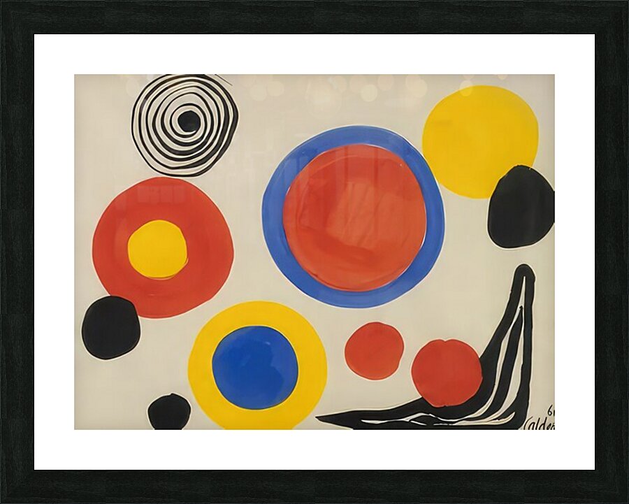 Alexander Calder 60 Picture Frame print