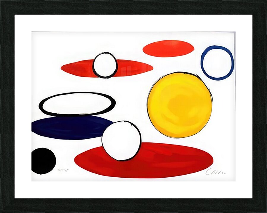 Alexander Calder 63 Picture Frame print