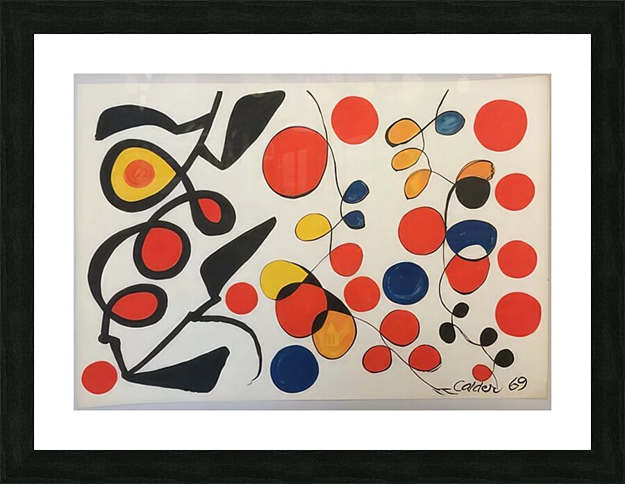 Alexander Calder 65 Picture Frame print