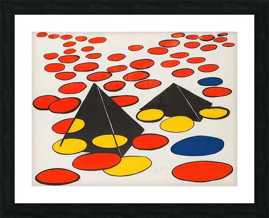 Alexander Calder 66 Picture Frame print