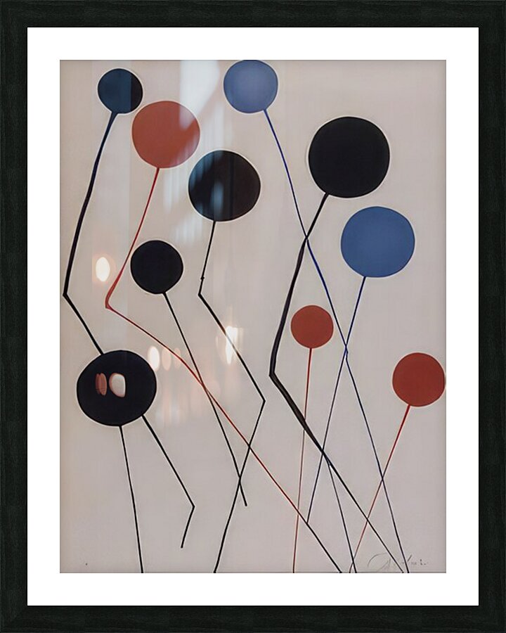 Alexander Calder 68 Picture Frame print
