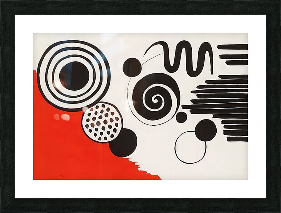 Alexander Calder 70 Picture Frame print