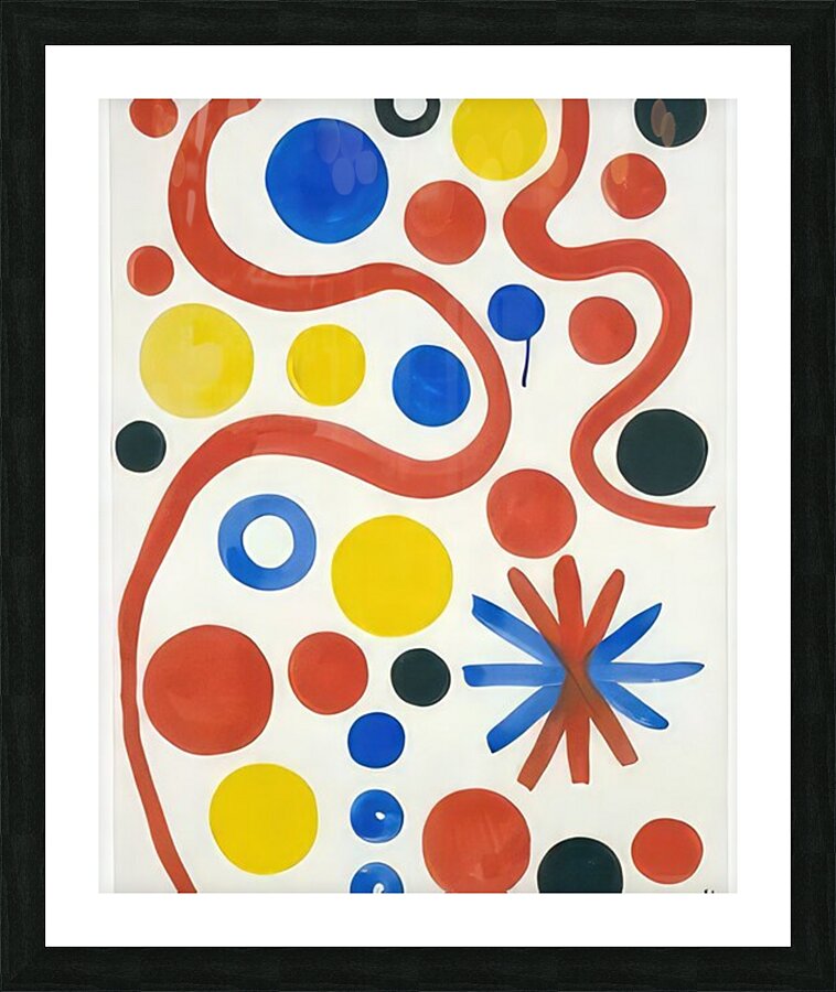 Alexander Calder 2 Impression et Cadre photo