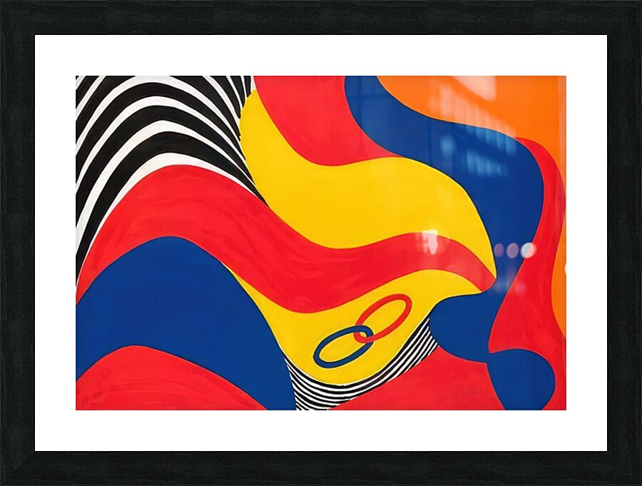 Alexander Calder 3 Picture Frame print