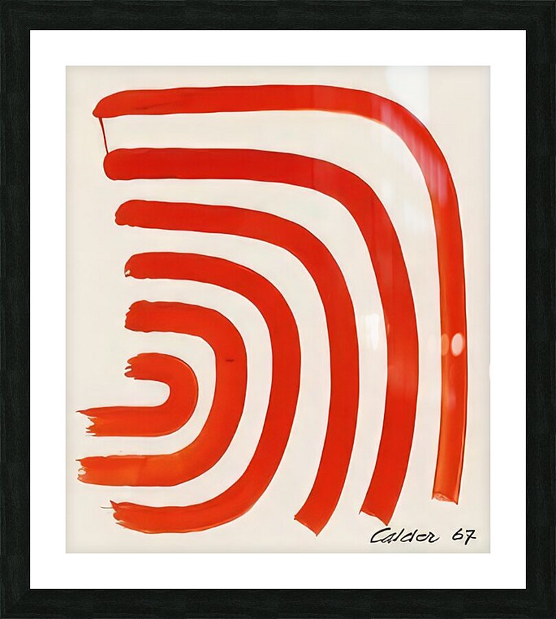 Alexander Calder 5 Picture Frame print