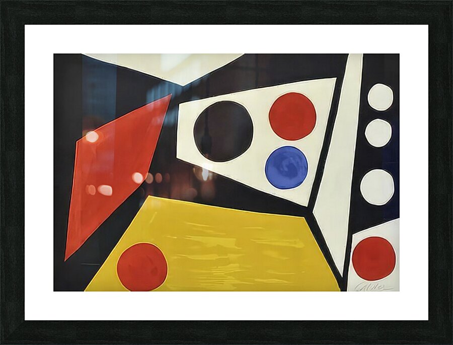 Alexander Calder 7 Picture Frame print