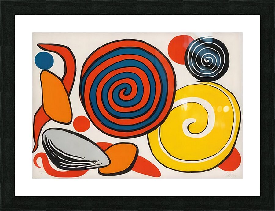 Alexander Calder 8 Picture Frame print