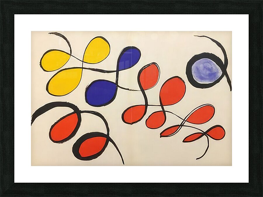 Alexander Calder 9 Picture Frame print