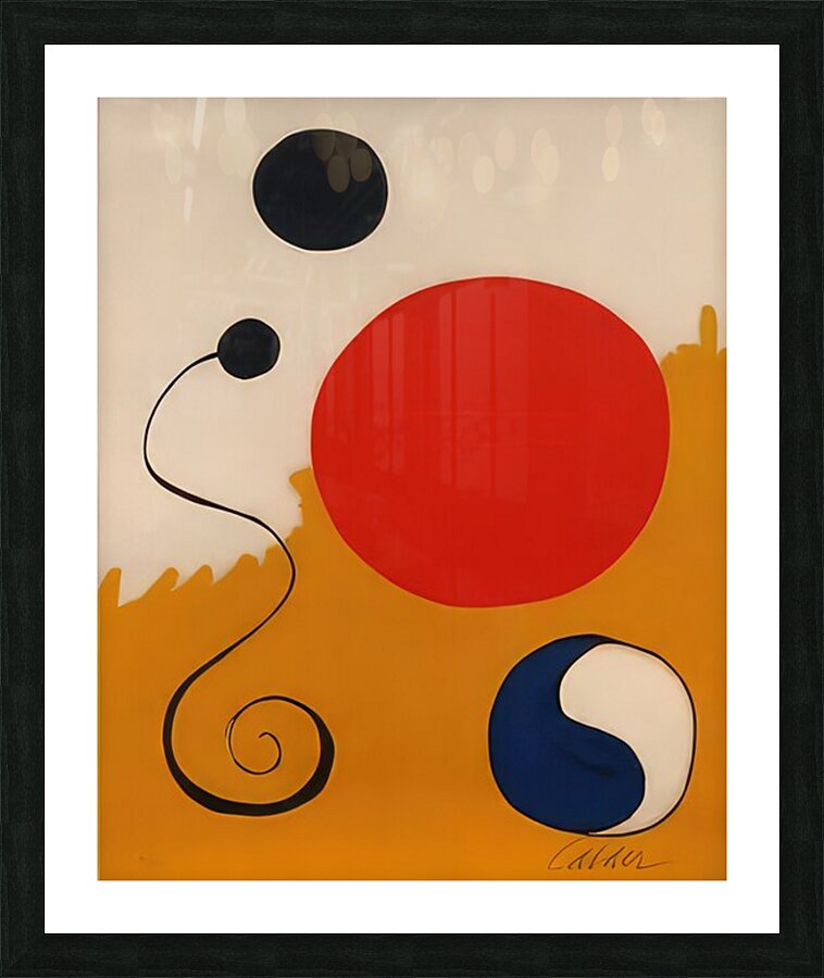 Alexander Calder 18 Picture Frame print