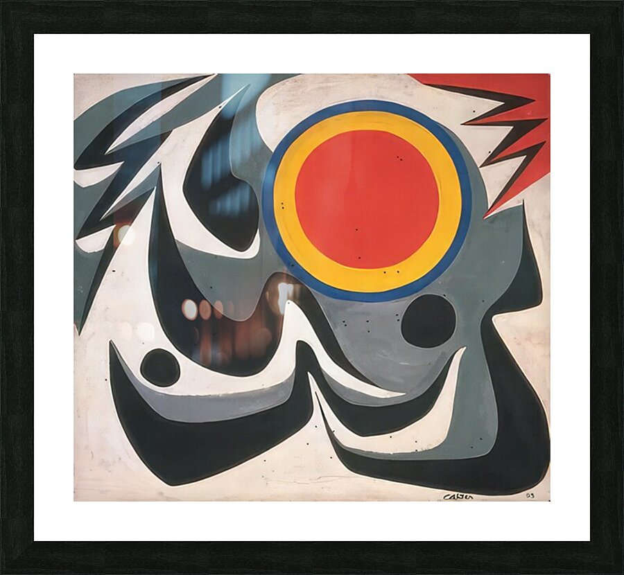 Alexander Calder 19 Picture Frame print