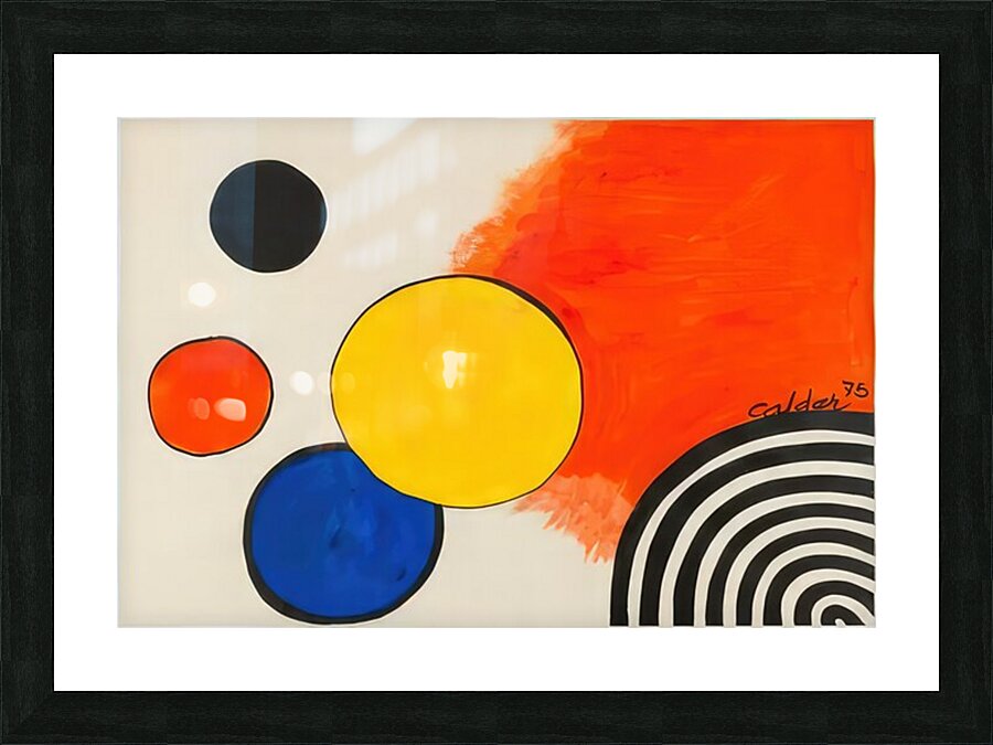 Alexander Calder 21 Picture Frame print