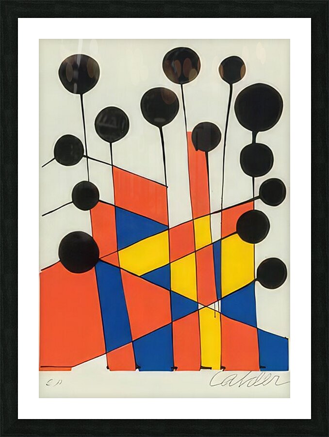 Alexander Calder 24 Picture Frame print