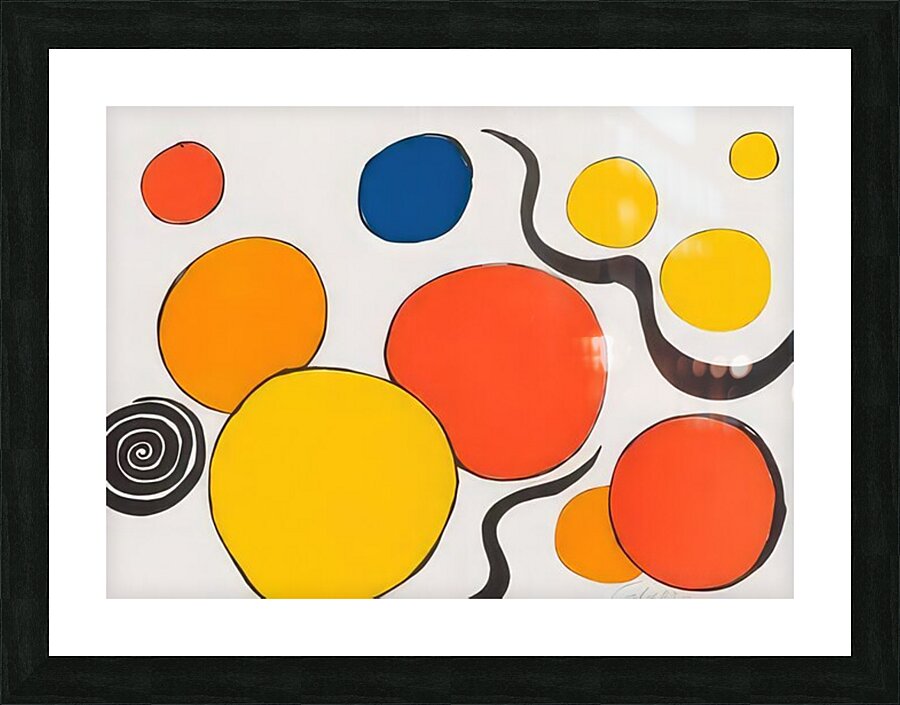 Alexander Calder 26 Picture Frame print