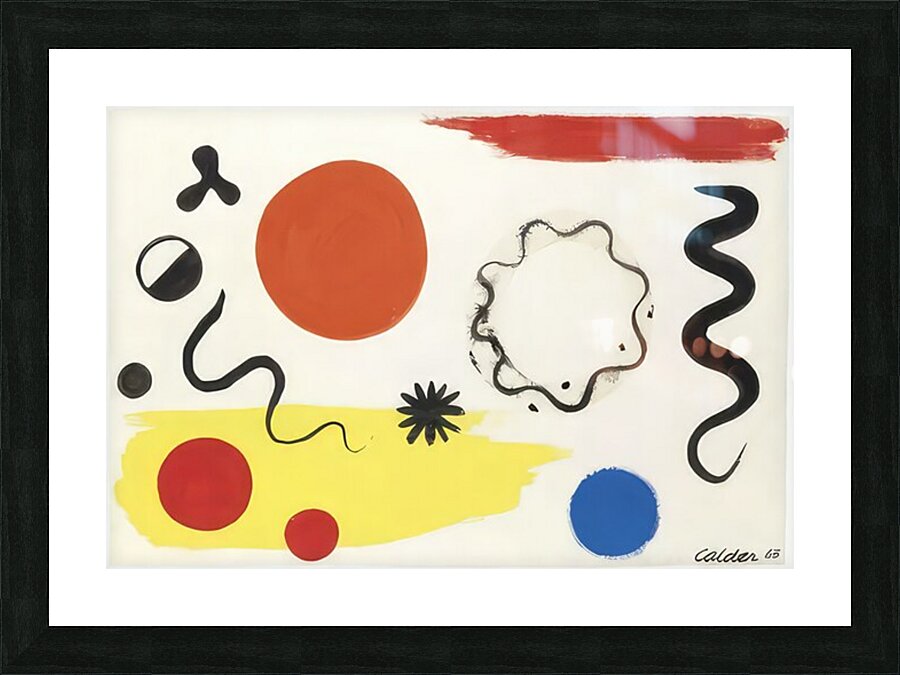 Alexander Calder 27 Picture Frame print
