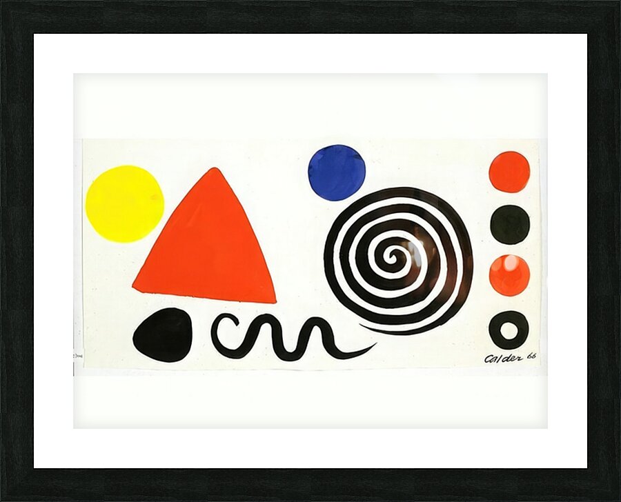 Alexander Calder 5 Picture Frame print