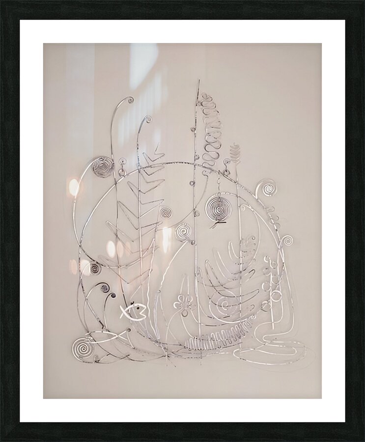 Alexander Calder 5 Picture Frame print