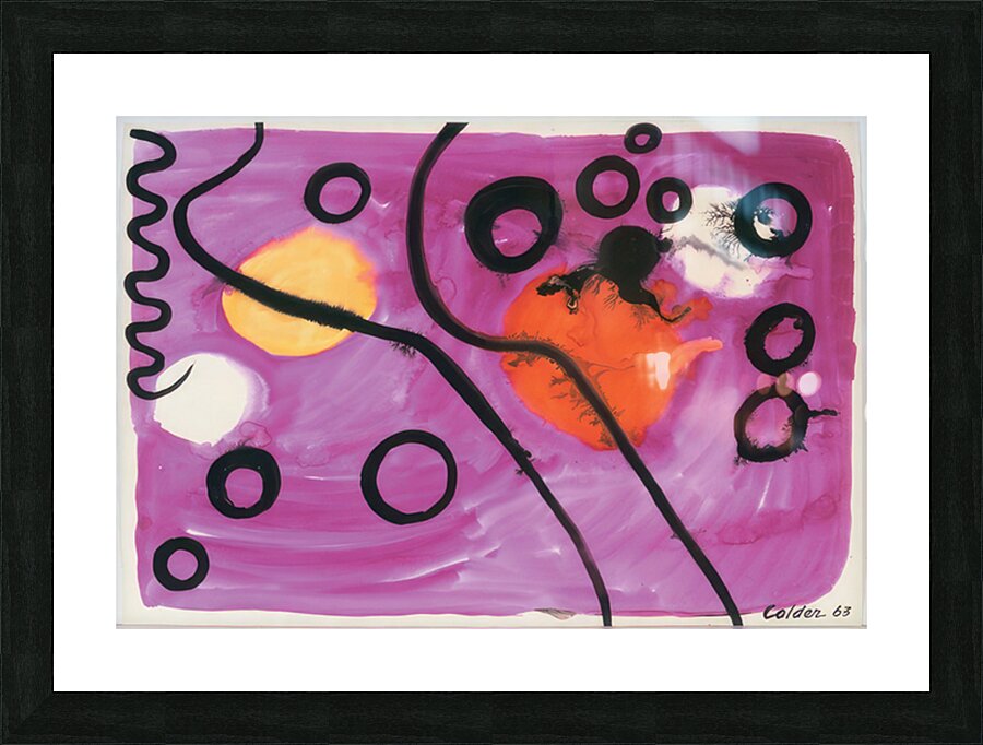 Alexander Calder 56 Picture Frame print