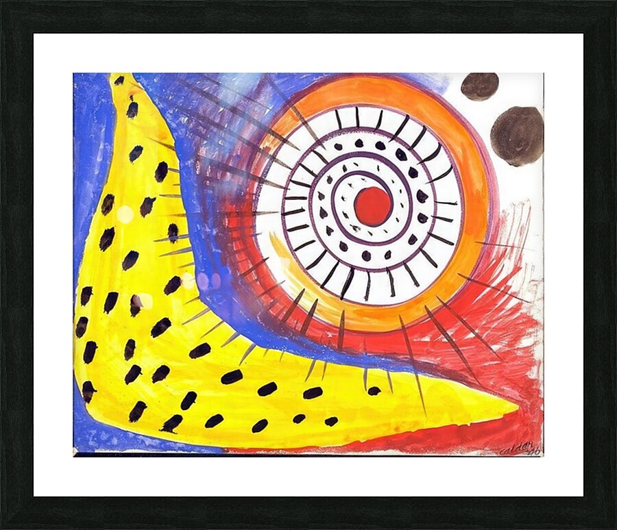 Alexander Calder 63 Picture Frame print