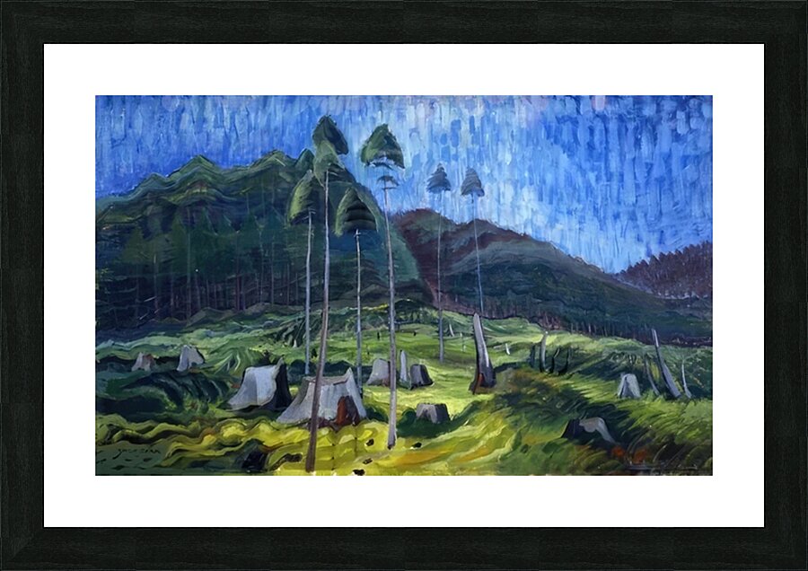 Emily Carr 4 Picture Frame print