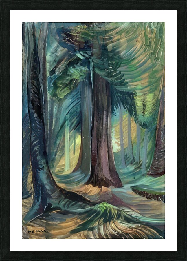 Emily Carr 12 Picture Frame print