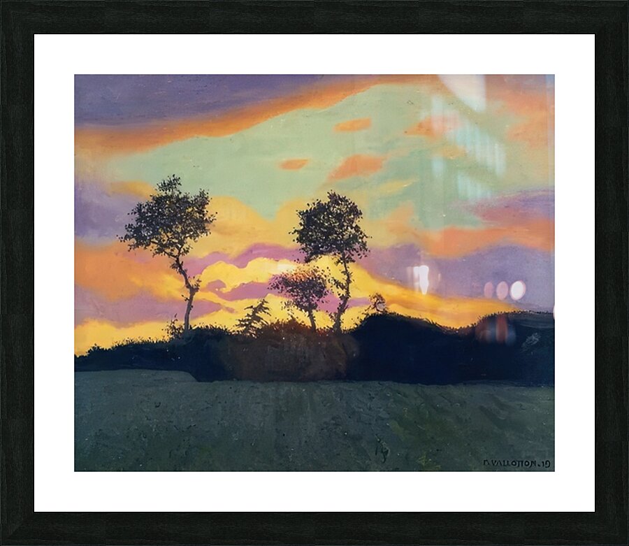 Félix Thiollier 7 Picture Frame print