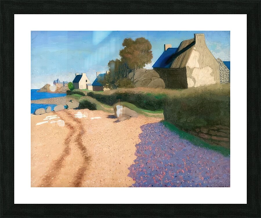 Félix Thiollier 14 Picture Frame print