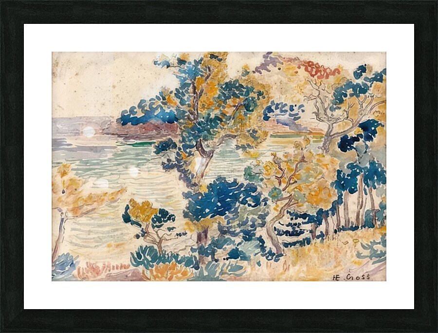 Henri Edmond Cross 53 Impression et Cadre photo