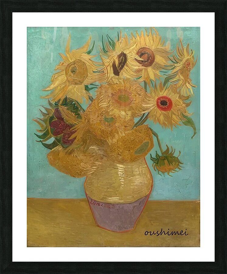 Vincent van Gogh 12 Picture Frame print