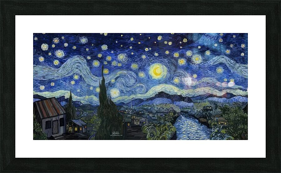 Vincent van Gogh 12 Picture Frame print