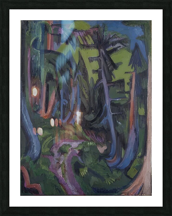 Ernst Ludwig Kirchner 2 Picture Frame print