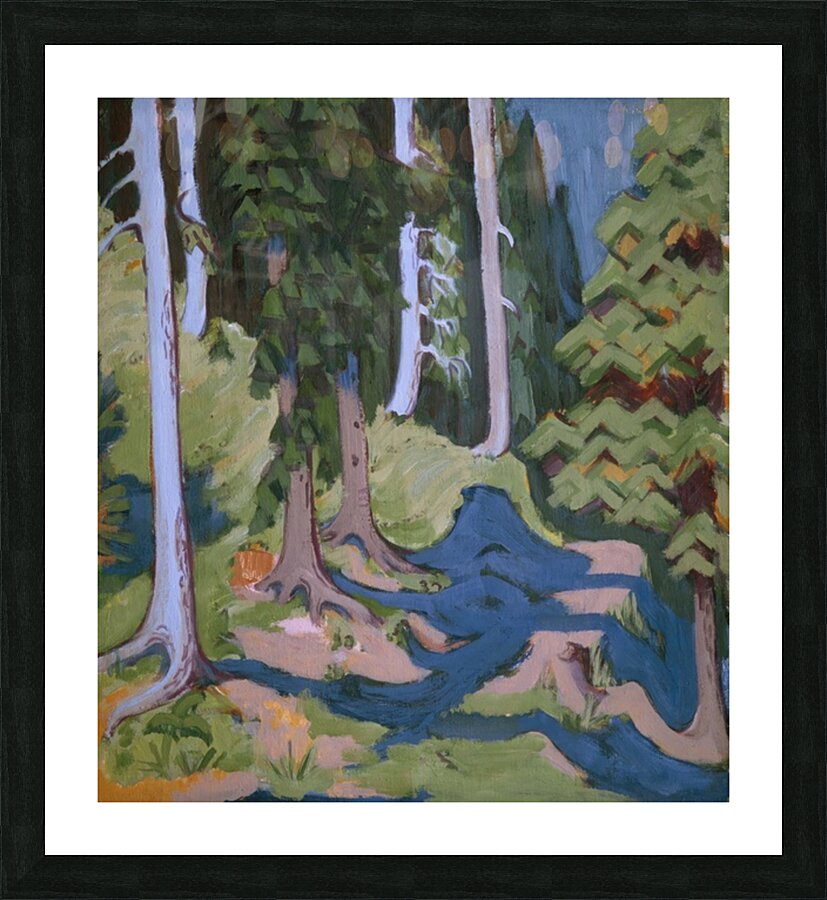 Ernst Ludwig Kirchner 4 Picture Frame print