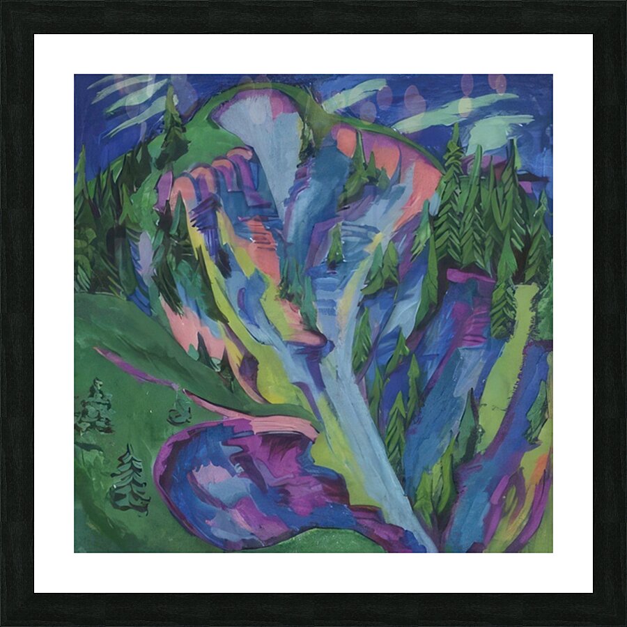 Ernst Ludwig Kirchner 5 Picture Frame print