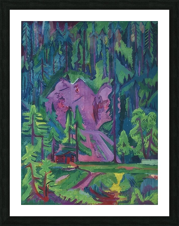 Ernst Ludwig Kirchner 6 Picture Frame print