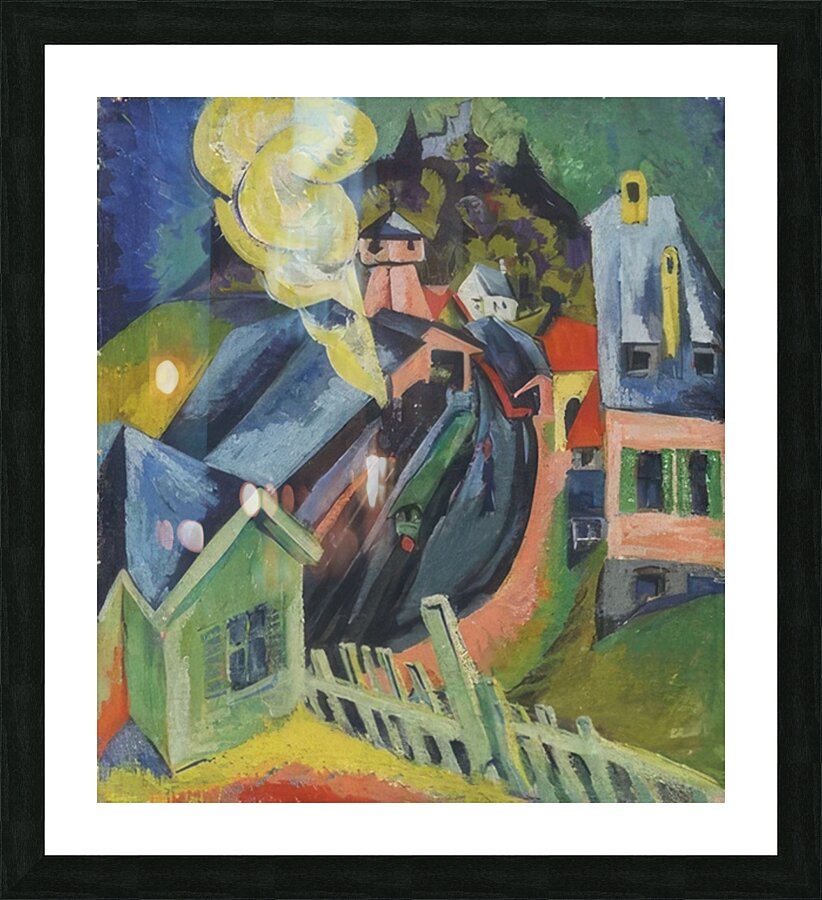 Ernst Ludwig Kirchner 8 Picture Frame print