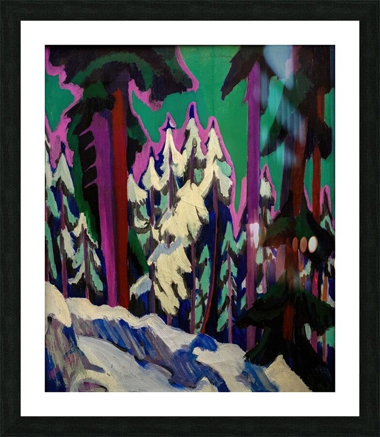 Ernst Ludwig Kirchner 9 Picture Frame print