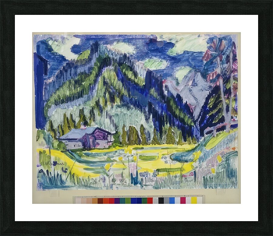 Ernst Ludwig Kirchner 15 Picture Frame print