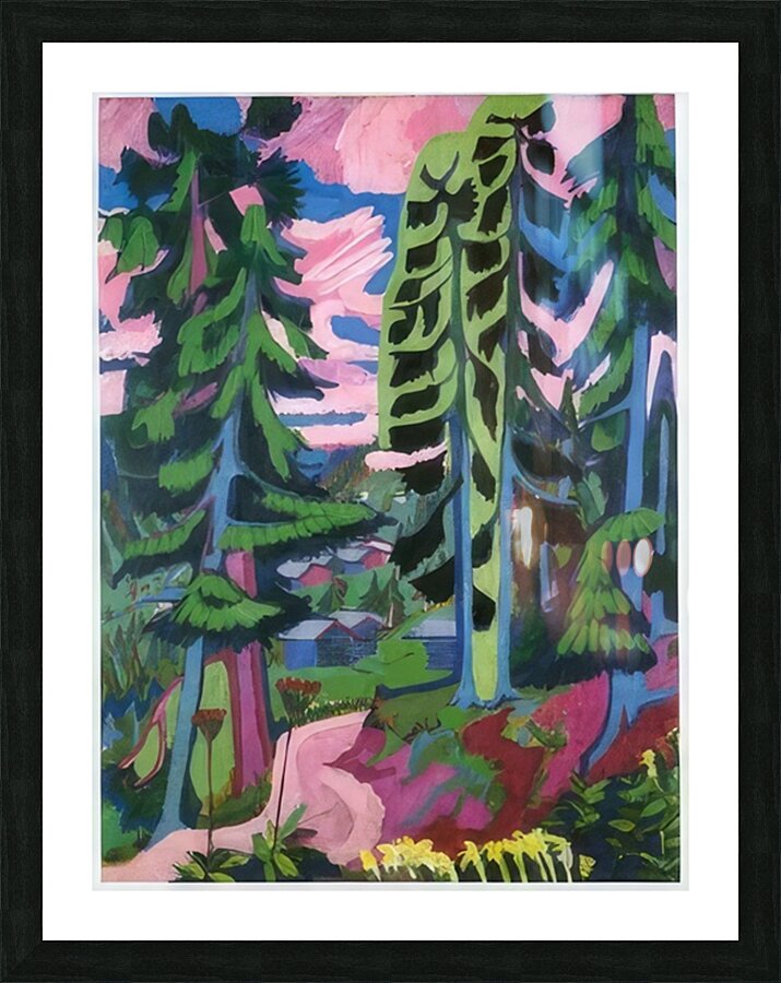 Ernst Ludwig Kirchner 20 Picture Frame print