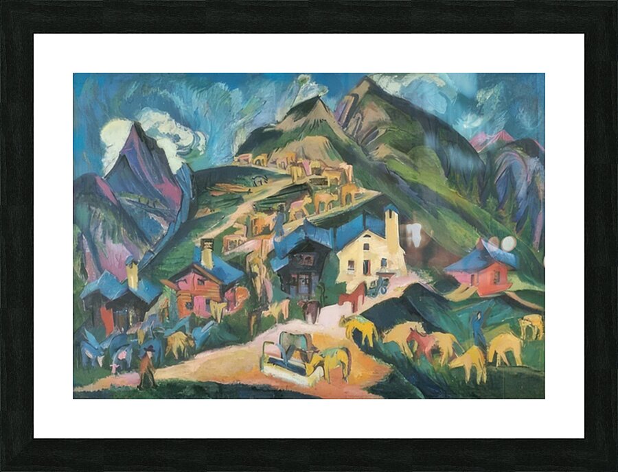 Ernst Ludwig Kirchner 22 Picture Frame print