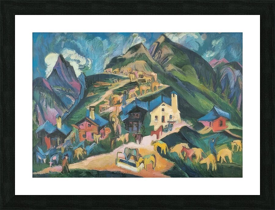 Ernst Ludwig Kirchner 23 Picture Frame print
